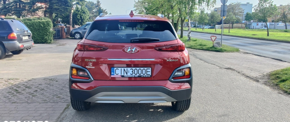Hyundai Kona cena 78000 przebieg: 34000, rok produkcji 2020 z Inowrocław małe 326